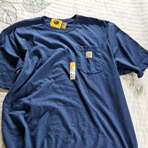 Carhartt Mens Loose Fit TShirt XL Blue